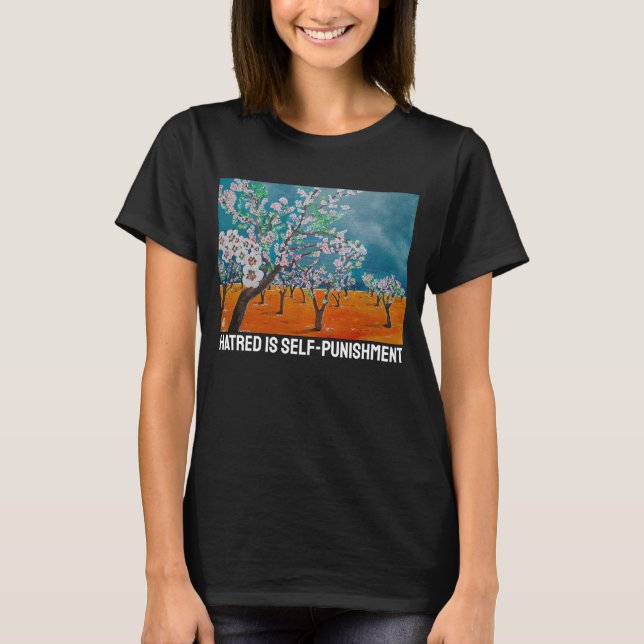 Huerto de Almendros Painting by Alfred Fox T-Shirt (Front)