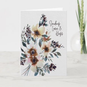 Hues of Love - Thinking of You Greeting Card