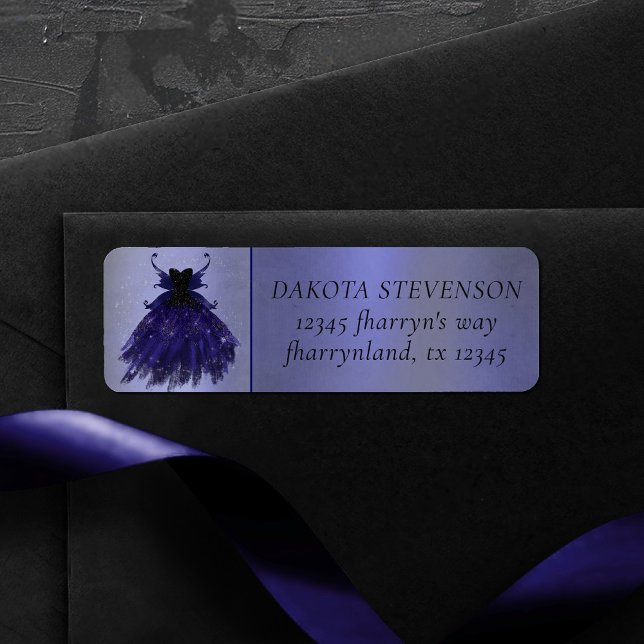 Huevos góticos Indigo Gown | Dirección real púrpur Label (Creator Uploaded)