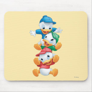 Huey, Dewey, and Louie   Stacked Mouse Pad