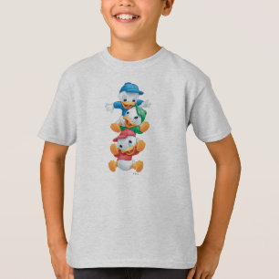 Huey, Dewey, and Louie Stacked T-Shirt