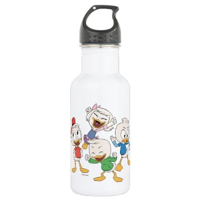 Huey, Dewey, Louie &amp; Webby Stainless Steel Water Bottle