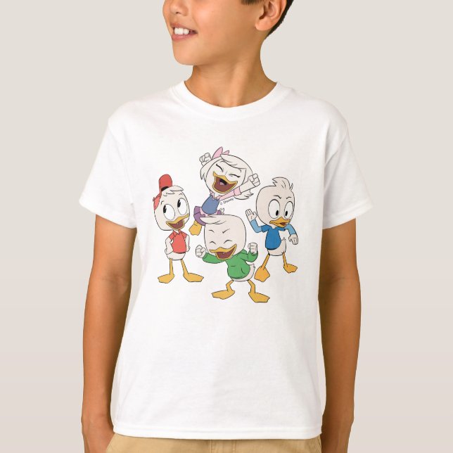 Huey, Dewey, Louie & Webby T-Shirt (Front)
