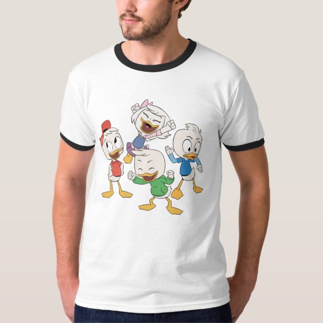 Huey, Dewey, Louie & Webby T-Shirt (Front)