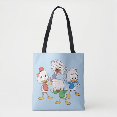 Huey, Dewey, Louie &amp; Webby Tote Bag
