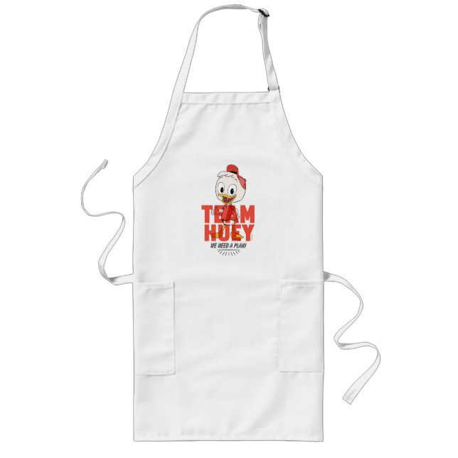 Huey Duck | Team Huey - We Need a Plan! Long Apron (Front)