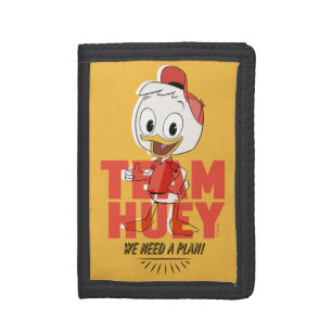 Huey Duck Team Huey - We Need a Plan! Tri-fold Wallet