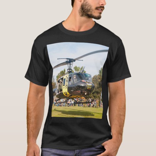 Huey Eagle One Helicopter T_Shirt