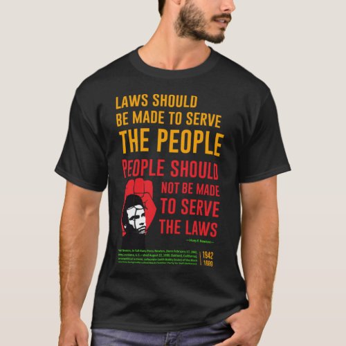 Huey P Newton quotes2 T_Shirt