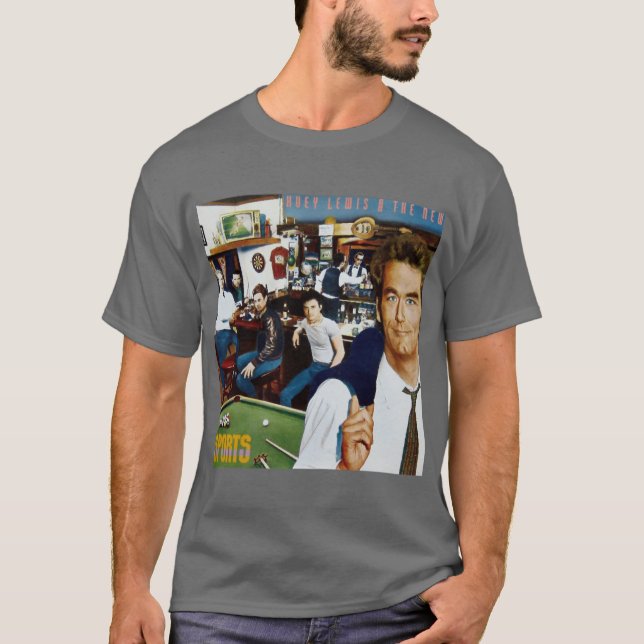 huey sport lewis news 2021 masmei T-Shirt (Front)