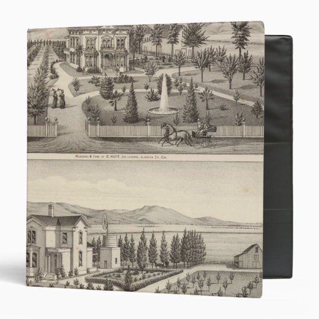 Huff, Owen residences Binder (Front/Inside)