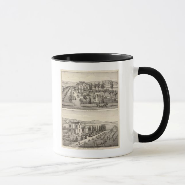 Huff, Owen residences Mug (Right)