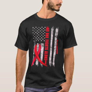 Huffing Awareness Inhalant Related Red Ribbon T-Shirt