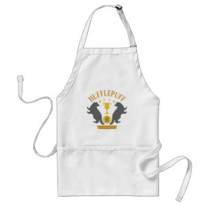 HUFFLEPUFF™ Badger and Cup House Pride Graphic Adult Apron