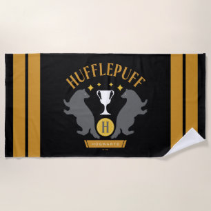 HUFFLEPUFF™ Badger and Cup House Pride Graphic Beach Towel