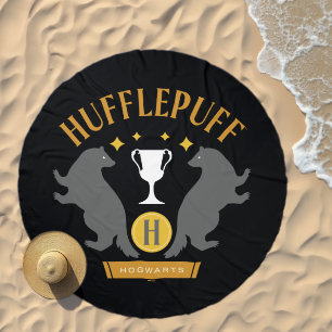 HUFFLEPUFF™ Badger and Cup House Pride Graphic Beach Towel