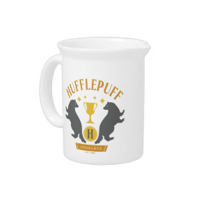 HUFFLEPUFF™ Badger and Cup House Pride Graphic Beverage Pitcher