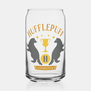 HUFFLEPUFF™ Badger and Cup House Pride Graphic Can Glass