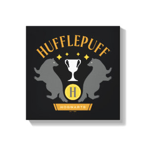HUFFLEPUFF™ Badger and Cup House Pride Graphic Canvas Print
