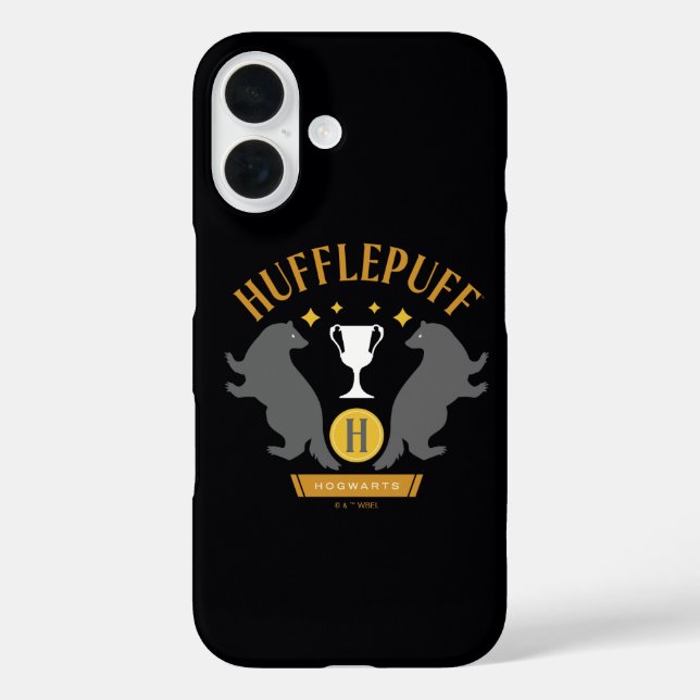 HUFFLEPUFF™ Badger and Cup House Pride Graphic Case-Mate iPhone Case (Back)