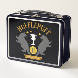 HUFFLEPUFF™ Badger and Cup House Pride Graphic Metal Lunch Box