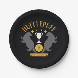 HUFFLEPUFF™ Badger and Cup House Pride Graphic Paper Plates