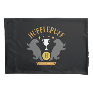 HUFFLEPUFF™ Badger and Cup House Pride Graphic Pillow Case