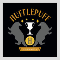 HUFFLEPUFF™ Badger and Cup House Pride Graphic Poster