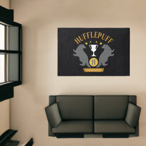 HUFFLEPUFF™ Badger and Cup House Pride Graphic Rug