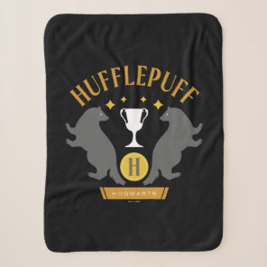HUFFLEPUFF™ Badger and Cup House Pride Graphic Sherpa Blanket
