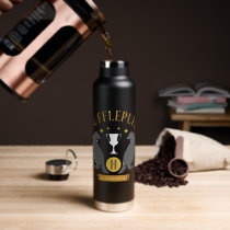HUFFLEPUFF™ Badger and Cup House Pride Graphic Water Bottle