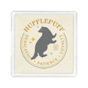 HUFFLEPUFF™ Badger House Pride Badge Acrylic Tray