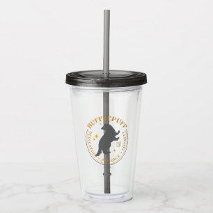 HUFFLEPUFF™ Badger House Pride Badge Acrylic Tumbler