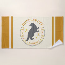 HUFFLEPUFF™ Badger House Pride Badge Beach Towel