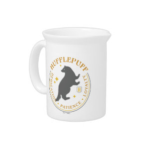 HUFFLEPUFF™ Badger House Pride Badge Beverage Pitcher