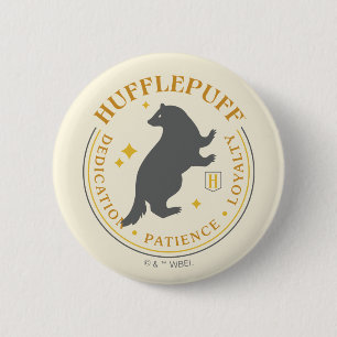 HUFFLEPUFF™ Badger House Pride Badge Button