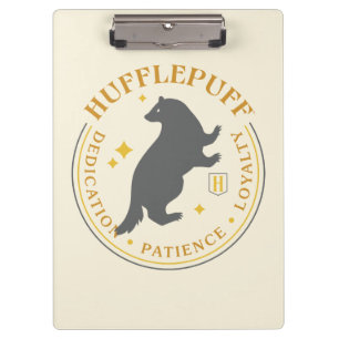 HUFFLEPUFF™ Badger House Pride Badge Clipboard