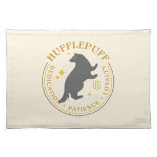 HUFFLEPUFF™ Badger House Pride Badge Cloth Placemat