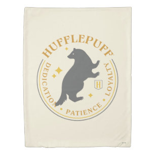 HUFFLEPUFF™ Badger House Pride Badge Duvet Cover