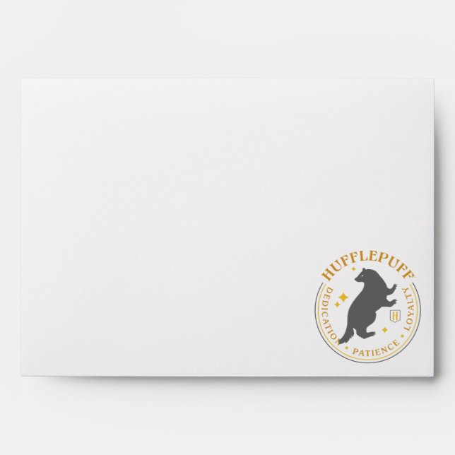 HUFFLEPUFF™ Badger House Pride Badge Envelope (Front)