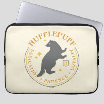 HUFFLEPUFF™ Badger House Pride Badge Laptop Sleeve