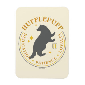 HUFFLEPUFF™ Badger House Pride Badge Magnet