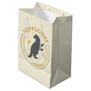 HUFFLEPUFF™ Badger House Pride Badge Medium Gift Bag