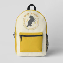 HUFFLEPUFF™ Badger House Pride Badge Printed Backpack