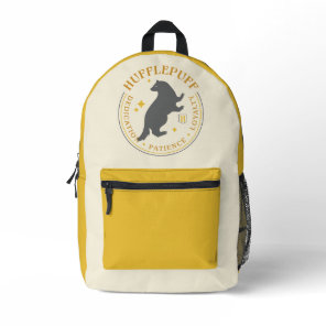 HUFFLEPUFF™ Badger House Pride Badge Printed Backpack