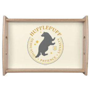 HUFFLEPUFF™ Badger House Pride Badge Serving Tray