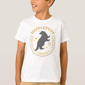 HUFFLEPUFF™ Badger House Pride Badge T-Shirt