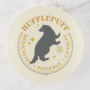 HUFFLEPUFF™ Badger House Pride Badge Trinket Tray
