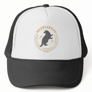 HUFFLEPUFF™ Badger House Pride Badge Trucker Hat