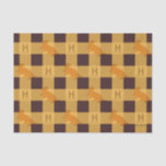 HUFFLEPUFF™ Check Plaid Pattern Tissue Paper